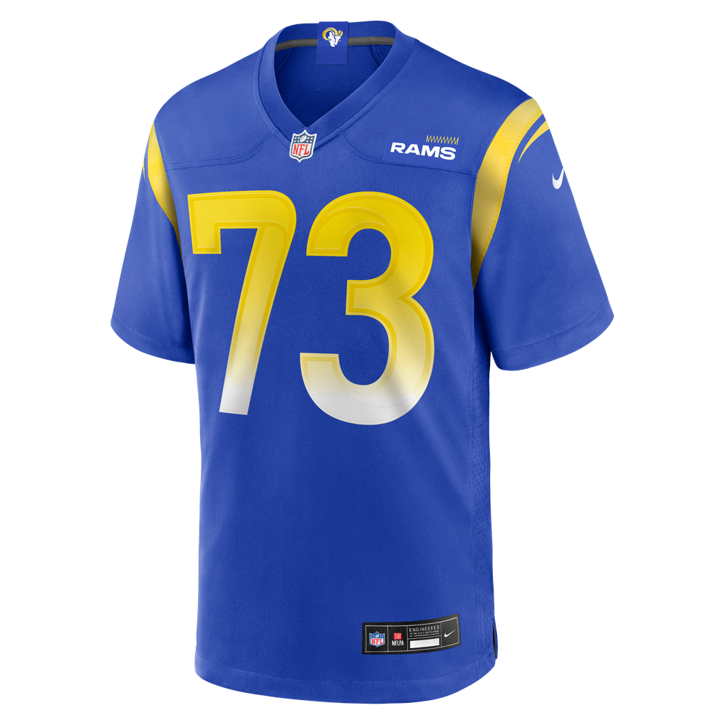 Men's Los Angeles Rams Steve Avila Royal Home Game Jersey