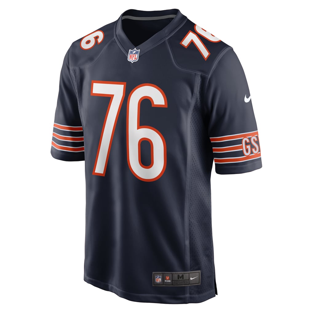 Men's Chicago Bears Steve McMichael Navy Retired Player Game Jersey