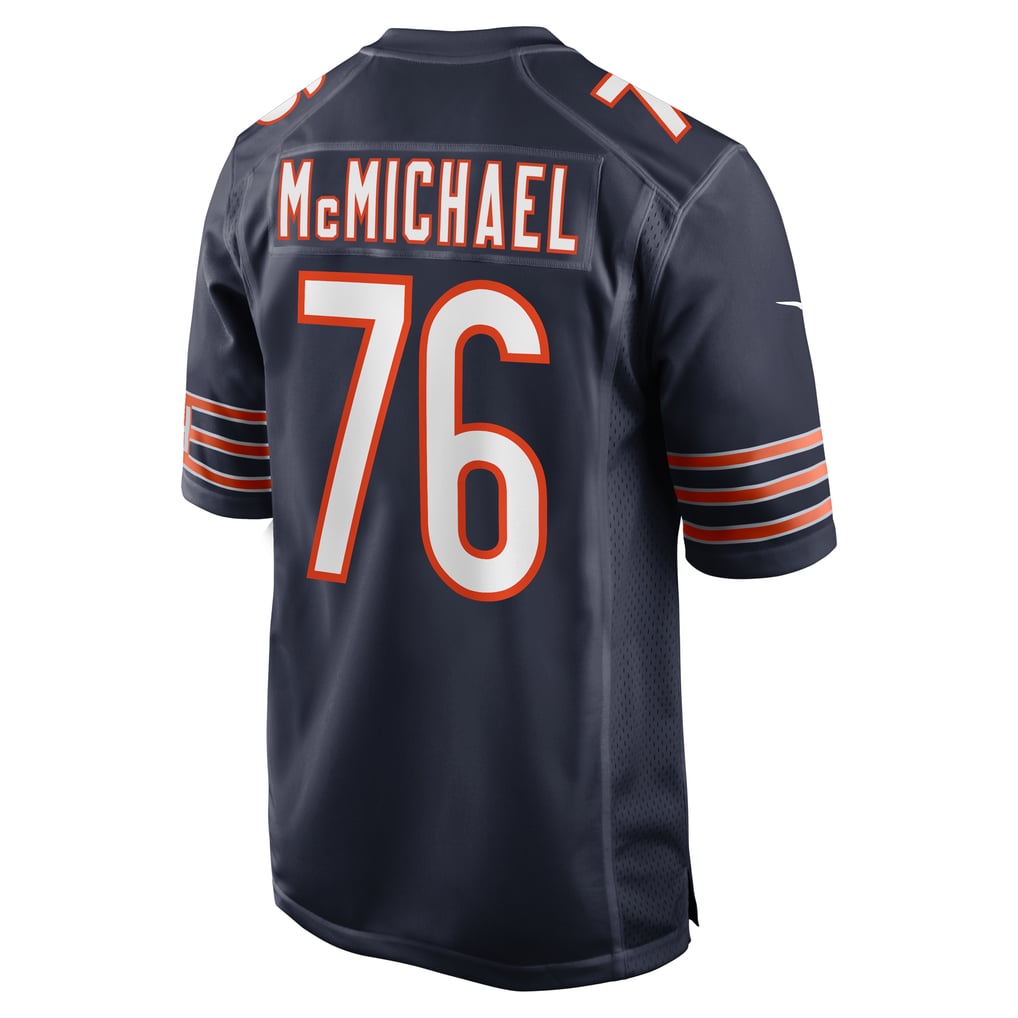 Men's Chicago Bears Steve McMichael Navy Retired Player Game Jersey