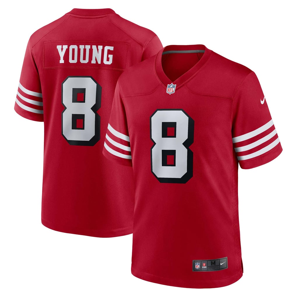 Men's San Francisco 49ers Steve Young Scarlet Retired Player Alternate Game Jersey