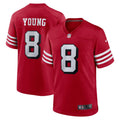 Men's San Francisco 49ers Steve Young Scarlet Retired Player Alternate Game Jersey