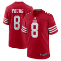 Men's San Francisco 49ers Steve Young Scarlet Retired Player Game Jersey