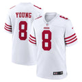 Men's San Francisco 49ers Steve Young White Retired Player Game Jersey