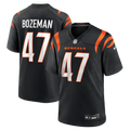 Men's Cincinnati Bengals Swayze Bozeman Black Team Game Jersey