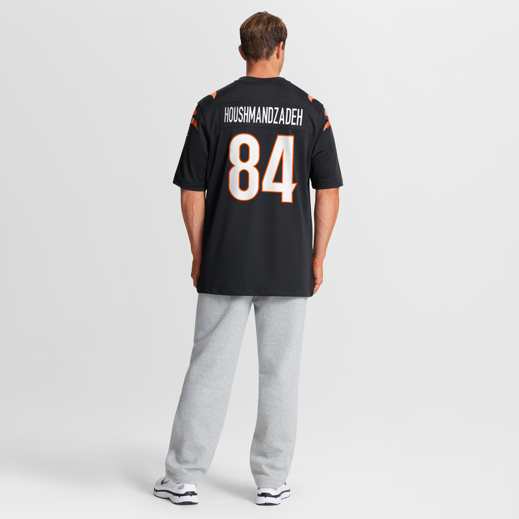 Men's Cincinnati Bengals T. J. Houshmandzadeh Black Team Retired Player Game Jersey