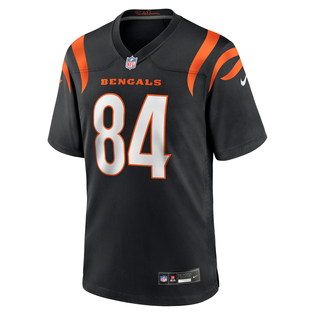 Men's Cincinnati Bengals T. J. Houshmandzadeh Black Team Retired Player Game Jersey