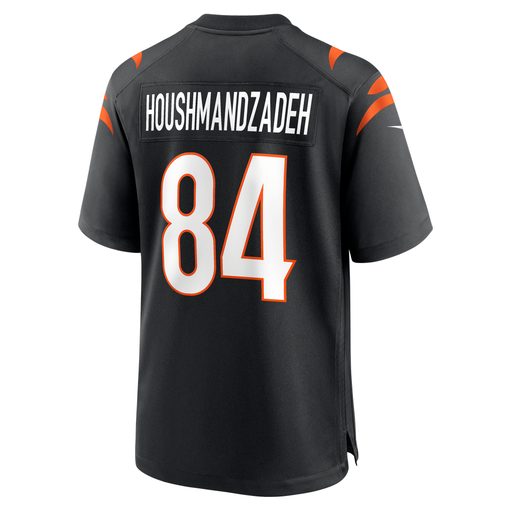 Men's Cincinnati Bengals T. J. Houshmandzadeh Black Team Retired Player Game Jersey