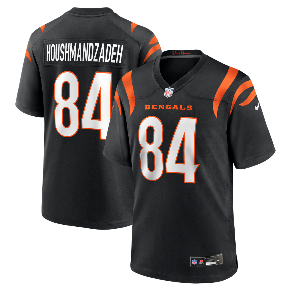 Men's Cincinnati Bengals T. J. Houshmandzadeh Black Team Retired Player Game Jersey