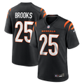 Men's Cincinnati Bengals Tahj Brooks Black Team Game Jersey