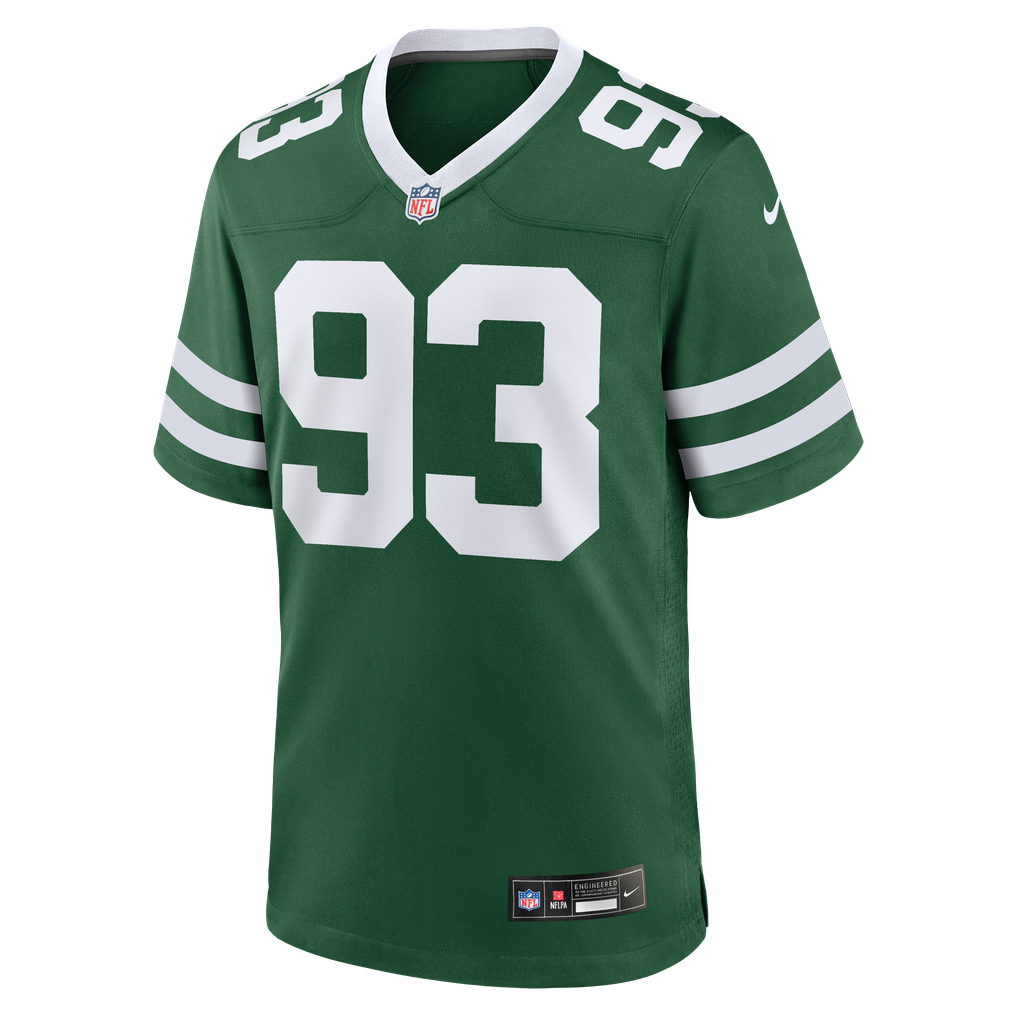 Men's New York Jets Takk McKinley Legacy Green Team Game Jersey