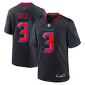 Men's Houston Texans Tank Dell Navy 2nd Alternate Game Jersey