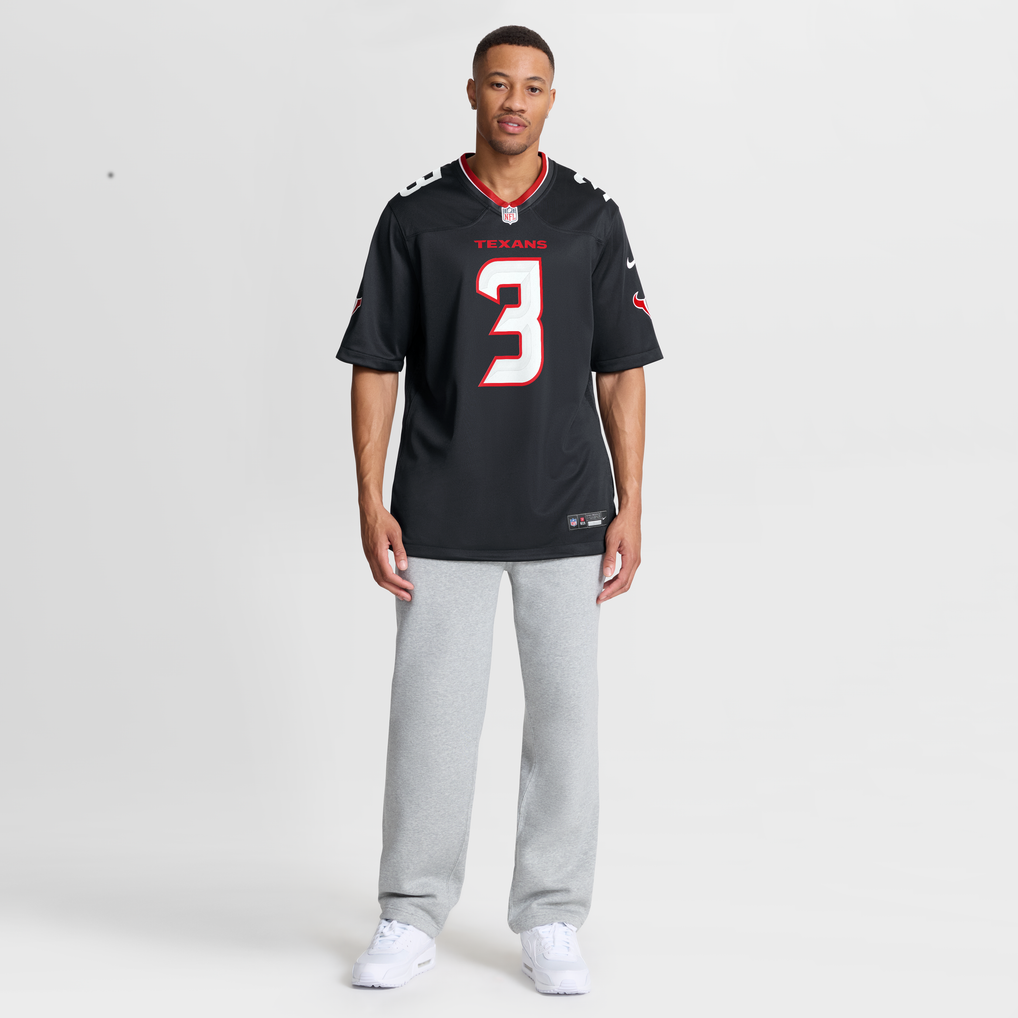 Men's Houston Texans Tank Dell Navy Game Jersey
