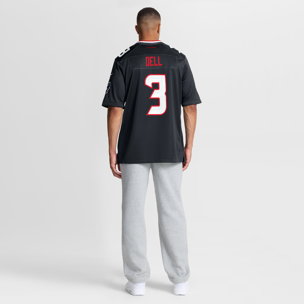 Men's Houston Texans Tank Dell Navy Game Jersey