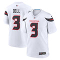 Men's Houston Texans Tank Dell White Game Jersey