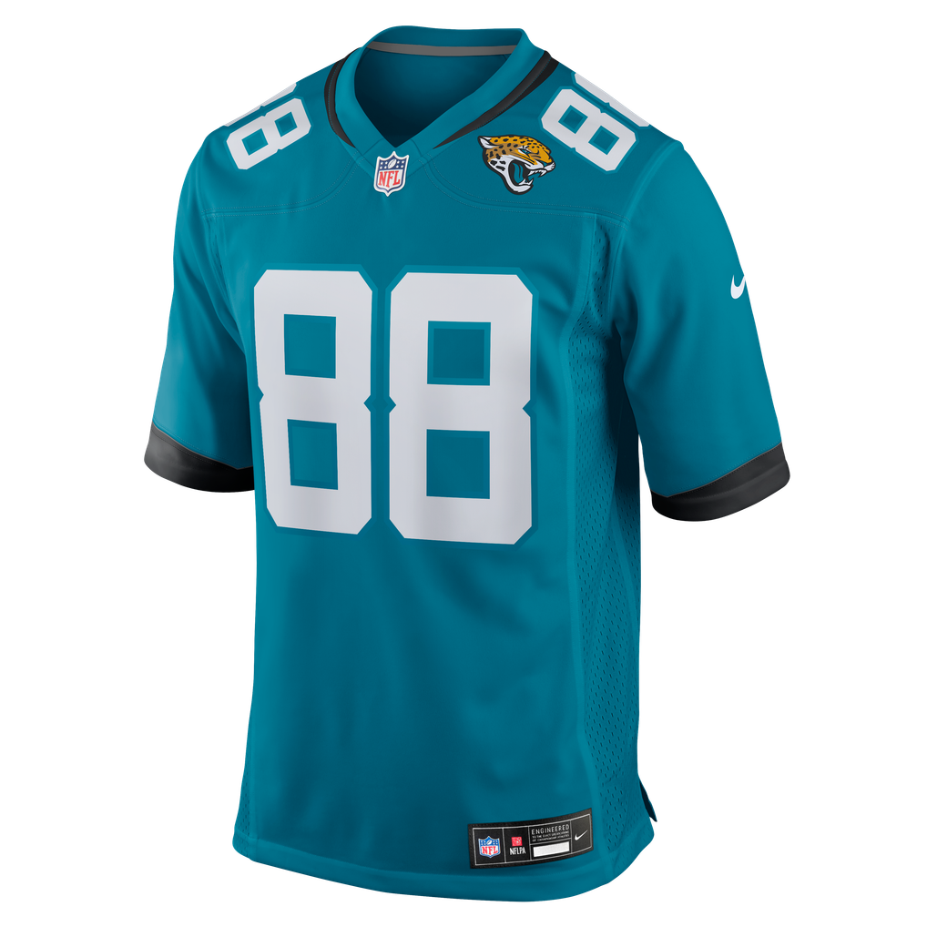 Men's Jacksonville Jaguars Tanner Koziol Teal Team Game Jersey