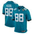 Men's Jacksonville Jaguars Tanner Koziol Teal Team Game Jersey