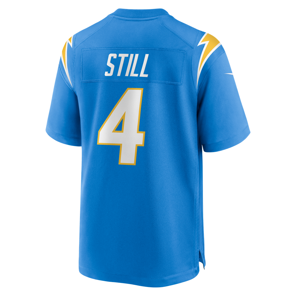 Men's Los Angeles Chargers Tarheeb Still Powder Blue Team Game Jersey