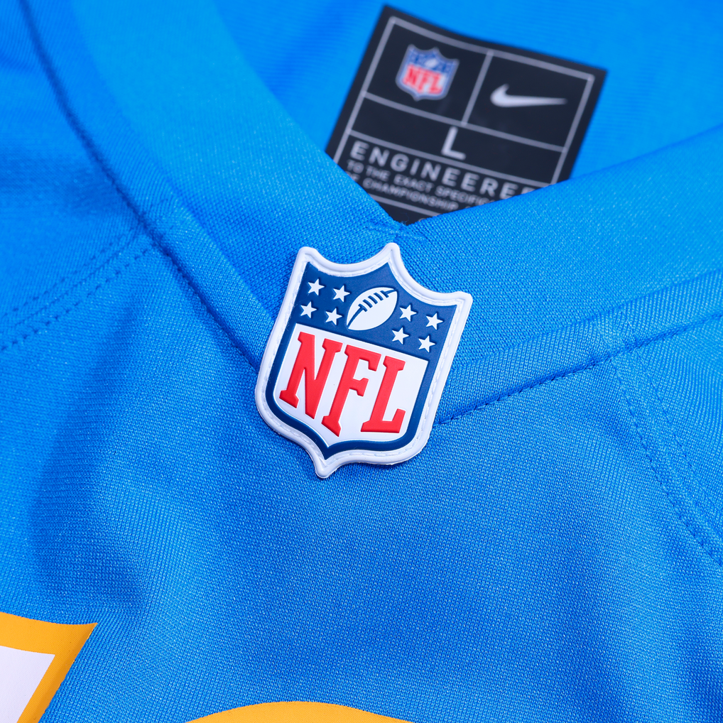 Men's Los Angeles Chargers Tarheeb Still Powder Blue Team Game Jersey