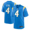 Men's Los Angeles Chargers Tarheeb Still Powder Blue Team Game Jersey