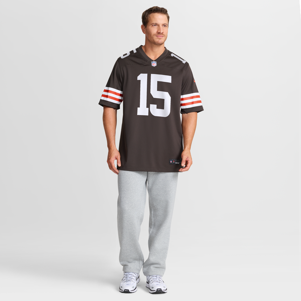 Men's Cleveland Browns Taylen Green Brown Game Jersey