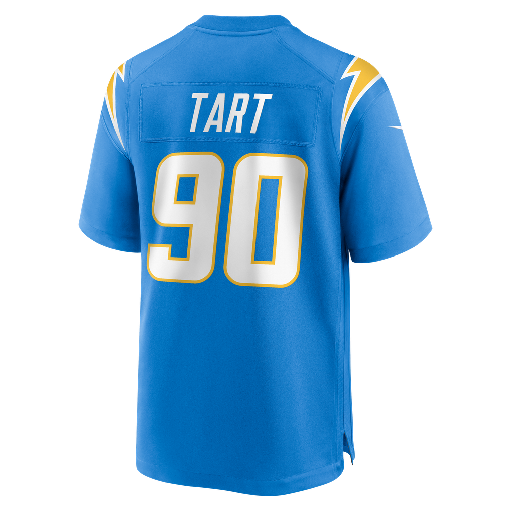 Men's Los Angeles Chargers Teair Tart Powder Blue Team Game Jersey
