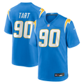 Men's Los Angeles Chargers Teair Tart Powder Blue Team Game Jersey