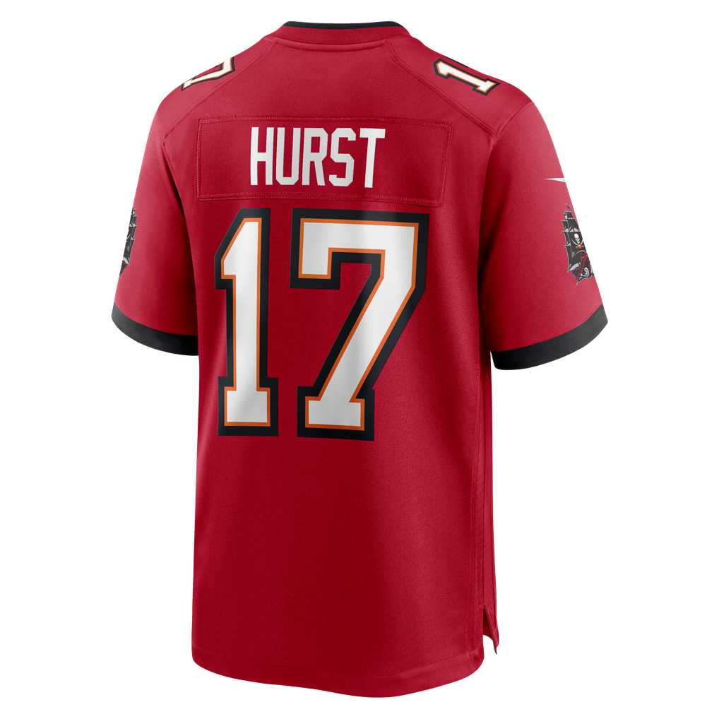 Men's Tampa Bay Buccaneers Ted Hurst Red Team Game Jersey