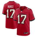 Men's Tampa Bay Buccaneers Ted Hurst Red Team Game Jersey