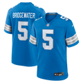 Men's Detroit Lions Teddy Bridgewater Blue Team Game Jersey