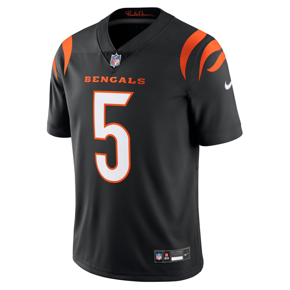 Men's Cincinnati Bengals Tee Higgins Black Vapor Untouchable Limited Jersey