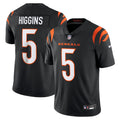 Men's Cincinnati Bengals Tee Higgins Black Vapor Untouchable Limited Jersey