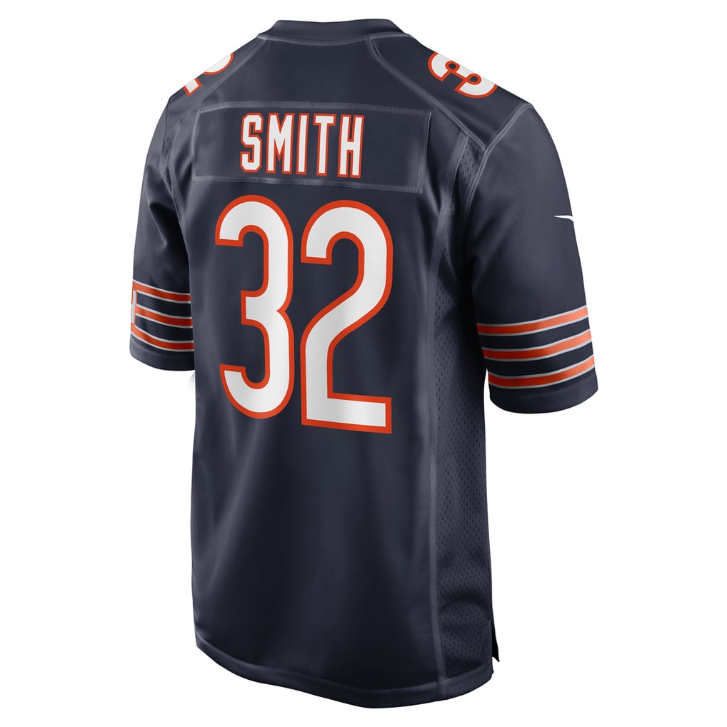 Men's Chicago Bears Terell Smith Navy Game Jersey