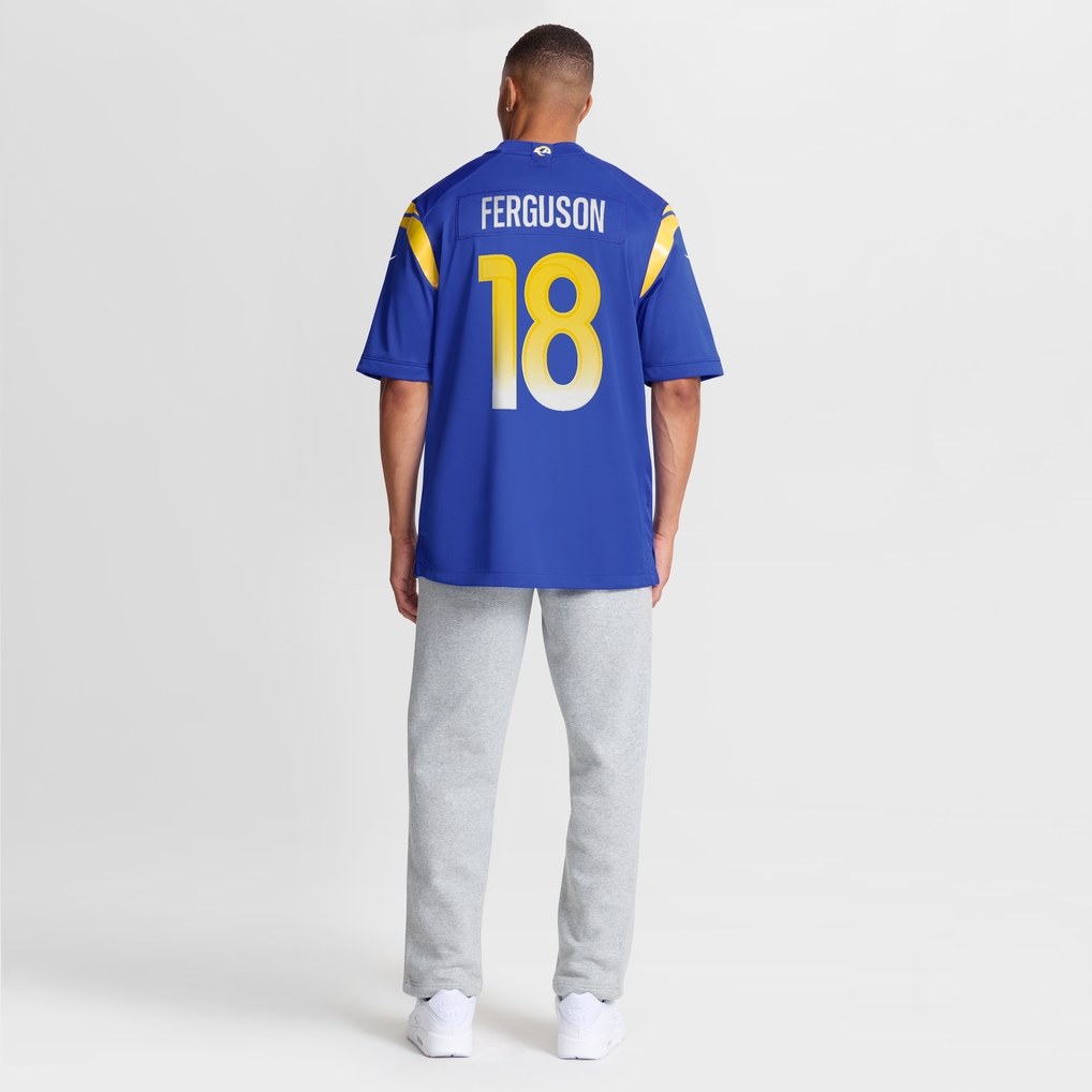 Men's Los Angeles Rams Terrance Ferguson Royal Team Game Jersey
