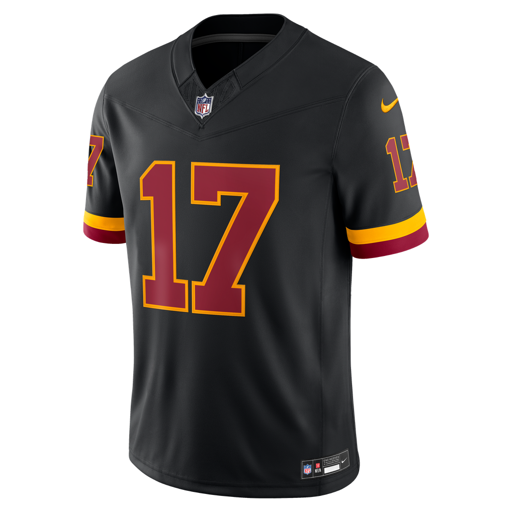 Men's Washington Commanders Terry McLaurin Black Alternate Vapor F.U.S.E. Stitched Limited Jersey