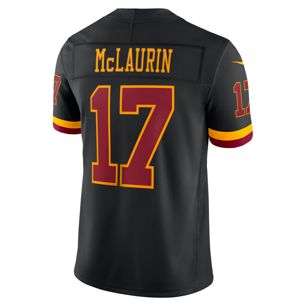 Men's Washington Commanders Terry McLaurin Black Alternate Vapor F.U.S.E. Stitched Limited Jersey