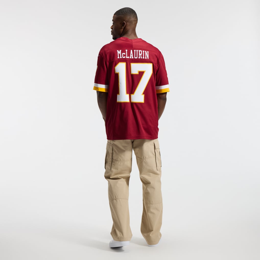 Men's Washington Commanders Terry McLaurin Burgundy Team Vapor F.U.S.E. Stitched Limited Jersey