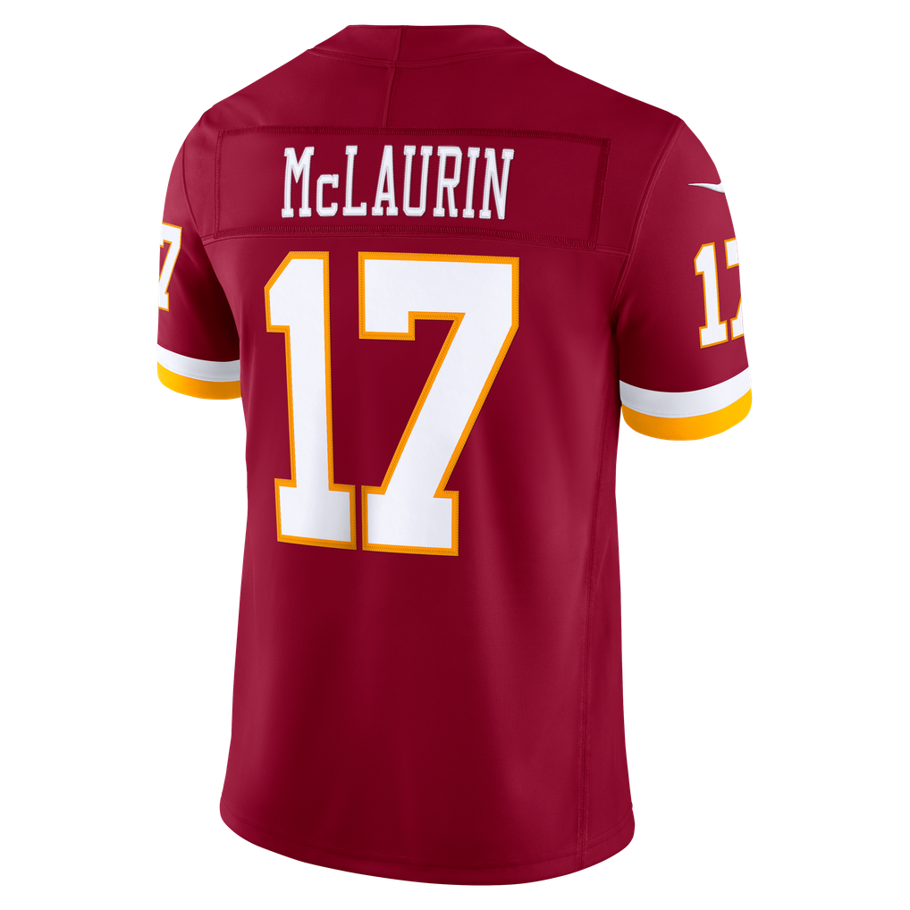 Men's Washington Commanders Terry McLaurin Burgundy Team Vapor F.U.S.E. Stitched Limited Jersey