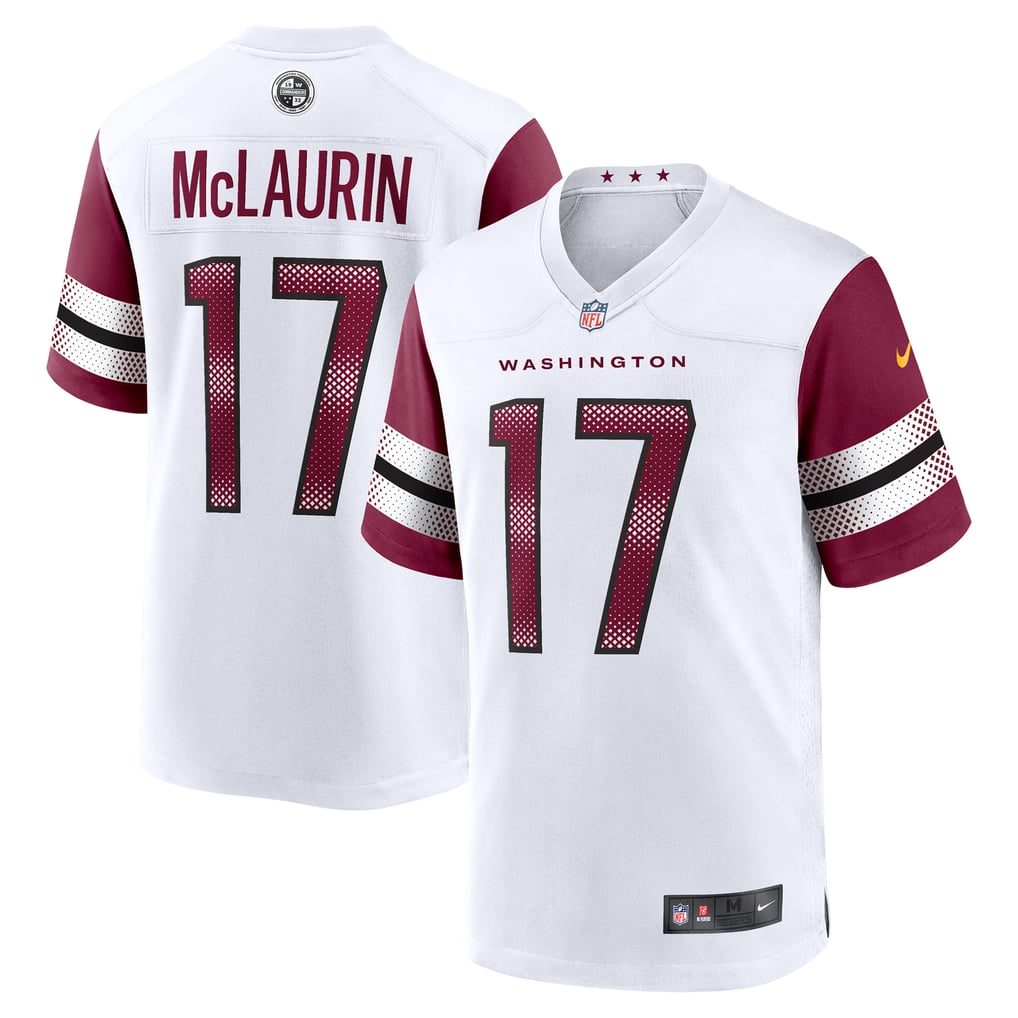 Men's Washington Commanders Terry McLaurin White Game Jersey