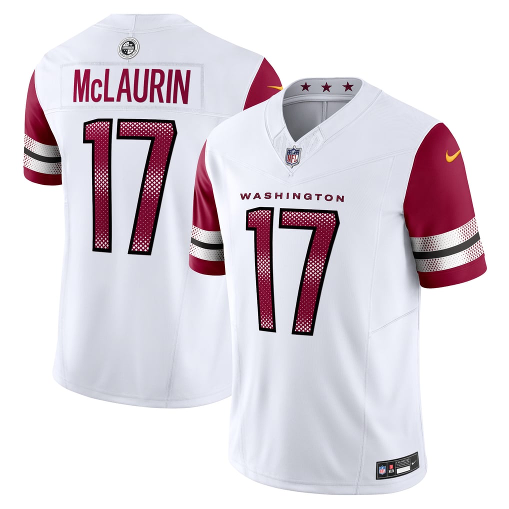 Men's Washington Commanders Terry McLaurin White Vapor F.U.S.E. Limited Jersey