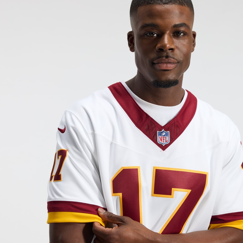 Men's Washington Commanders Terry McLaurin White Vapor F.U.S.E. Stitched Limited Jersey