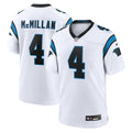 Men's Carolina Panthers Tetairoa McMillan White Game Jersey