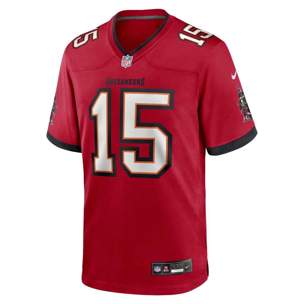 Men's Tampa Bay Buccaneers Tez Johnson Red Team Game Jersey