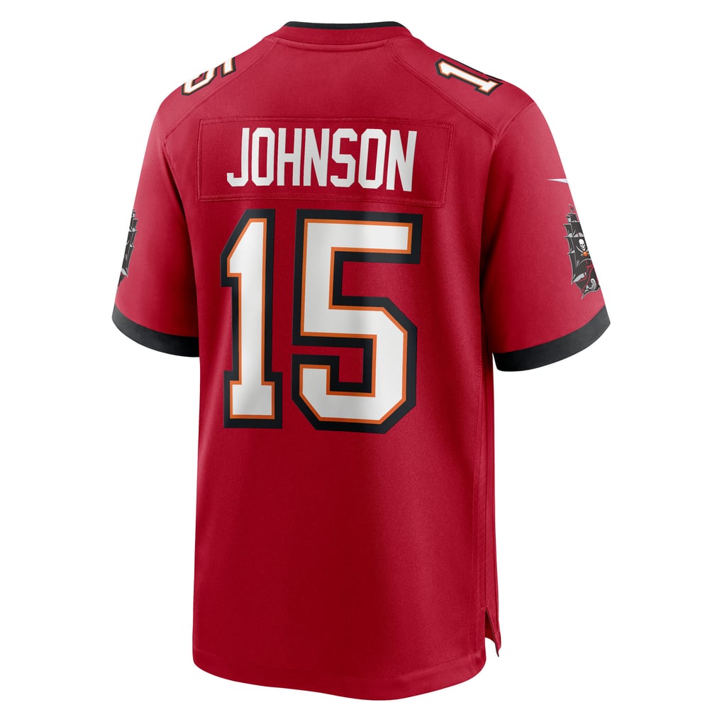 Men's Tampa Bay Buccaneers Tez Johnson Red Team Game Jersey