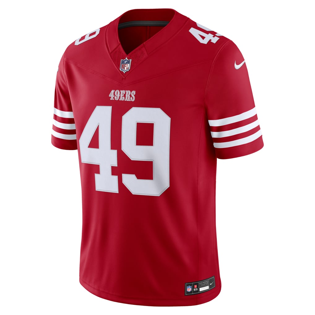 Men's San Francisco 49ers The Faithful Scarlet Team Vapor F.U.S.E. Stitched Limited Jersey