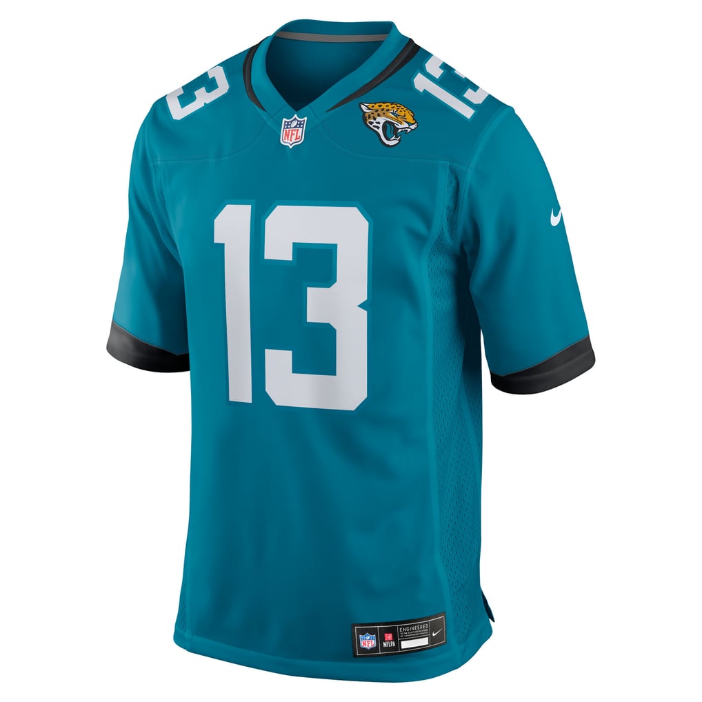 Men's Jacksonville Jaguars Tim Jones Teal Team Game Jersey