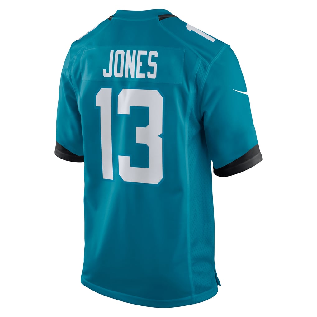 Men's Jacksonville Jaguars Tim Jones Teal Team Game Jersey