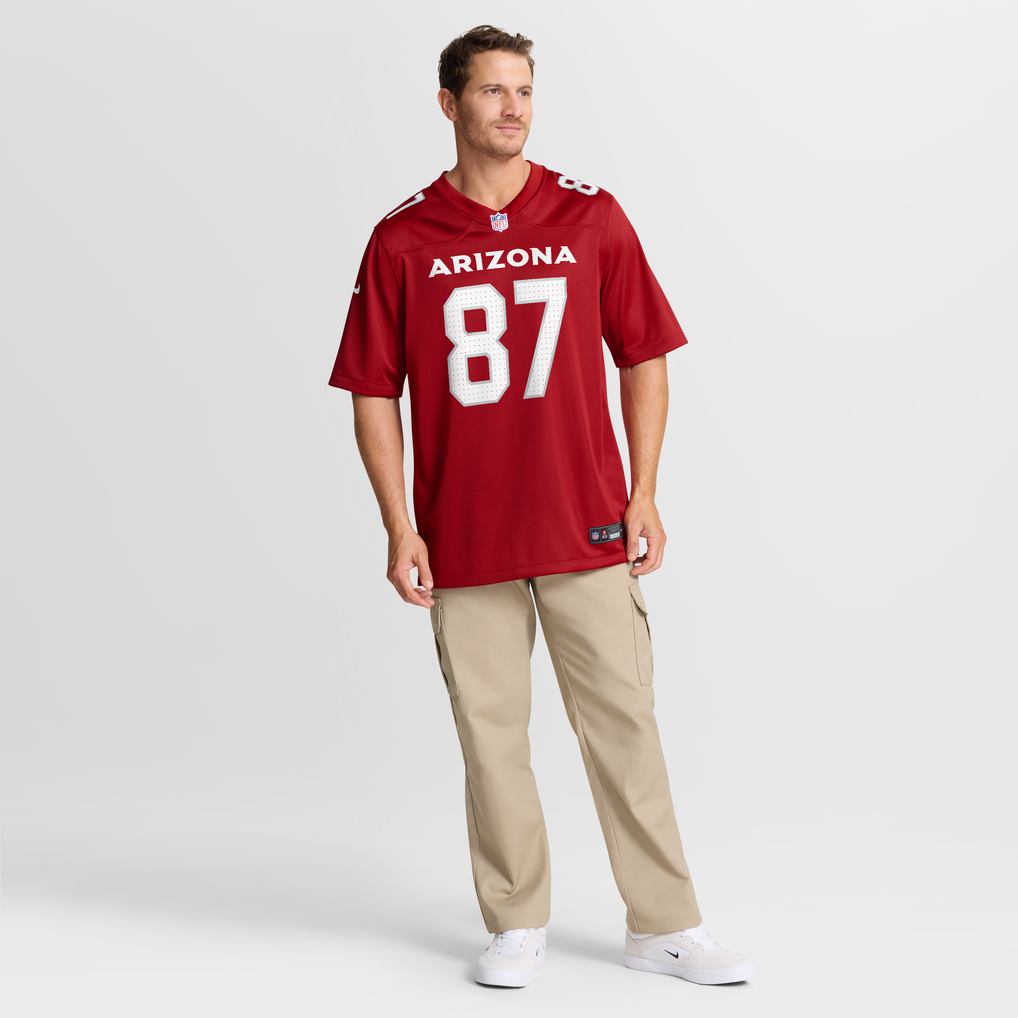Men's Arizona Cardinals Tip Reiman Cardinal Team Game Jersey