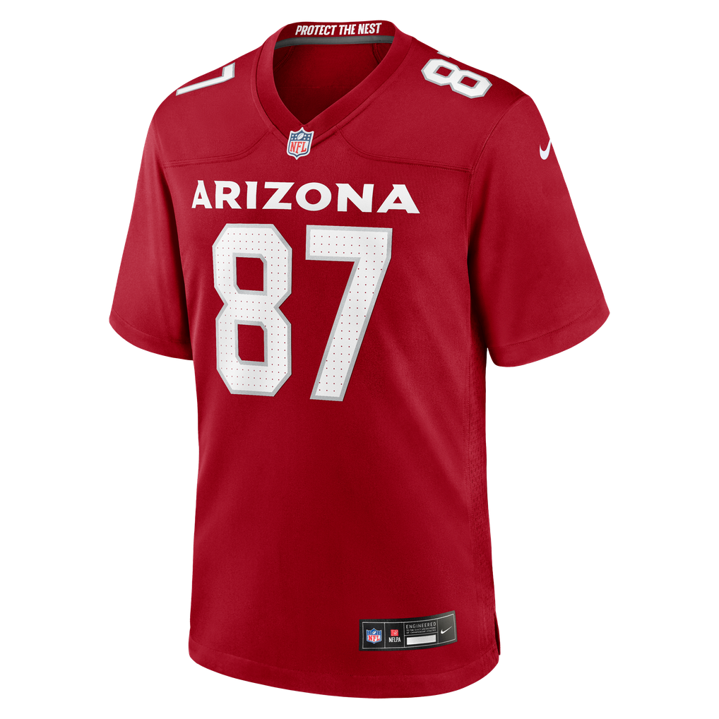 Men's Arizona Cardinals Tip Reiman Cardinal Team Game Jersey