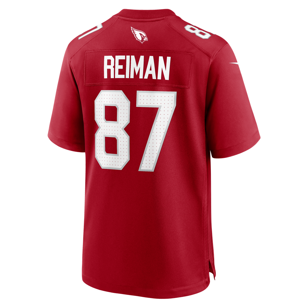 Men's Arizona Cardinals Tip Reiman Cardinal Team Game Jersey