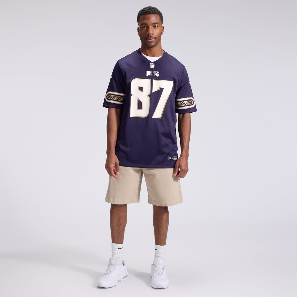 Men's Minnesota Vikings T.J. Hockenson Purple 2026 Rivalries Collection Game Jersey
